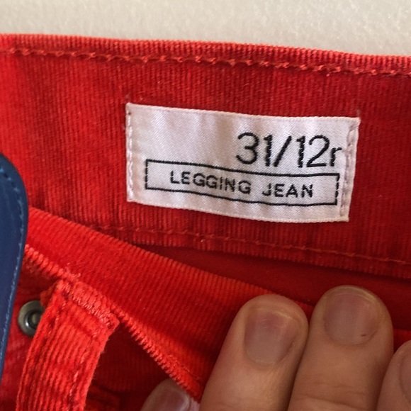 Gap red corduroy pants - Picture 2 of 3
